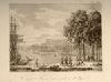 Vista del Puerto de Baiona y de la Ciudadela del Espíritu Santo