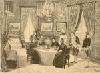 Entrevista de SS.MM. las Reinas de Inglaterra y de España : almuerzo de SS.MM. las reinas y de SS.AA. los Príncipes de Battenberg, en el palacio de Aiete
