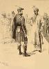 Tipos de la comitiva de S.M. la reina Victoria