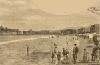 En la Concha de San Sebastián : la playa y los bañistas