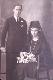 1929. urteko Antonio Ibeas eta Antonina Rosueroren ezkontz eguneko argazkiaren erreprodukzioa