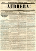 ¡Aurrera! : periódico liberal de Guipúzcoa.