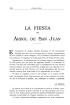 La fiesta del árbol de San Juan.