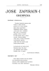 Jose Zapirain-i oroipena. Zapirain gizagajua / Juan Ignacio Uranga.