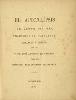 El apocalipsis del apóstol San Juan / traducido al vascuence dialecto vizcaino por el P. Fr. José Antonio de Uriarte para el Príncipe Luis-Luciano Bonaparte.