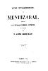 Historia político-administrativa de Mendizábal : dedicada al pueblo liberal español, y escrita por Alfonso García Tejero.