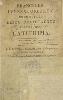 Francesen Imperadorearen eremuetaco eliça gucietacotz eguina-den catichima : J.J. Loison, Bayonaco Jaun Aphezpicuaren manuz imprimatua, haren diocesan bakharric iracatsia içateco.