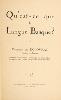 Qu'est-ce que la langue basque? / par Georges de Kolovrat.